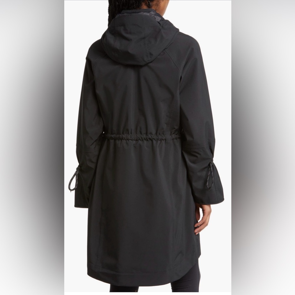Women's Tan Hooded Jacket - Picture 5 of 5